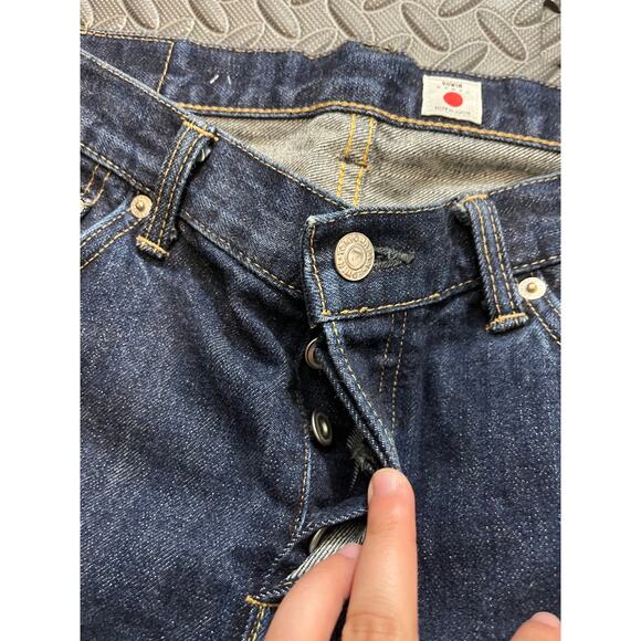Rare Edwin‎ Jeans Mens Japanese Selvage Denim Pants Made in Japan Hemmed 30 x 25 - Picture 3 of 11